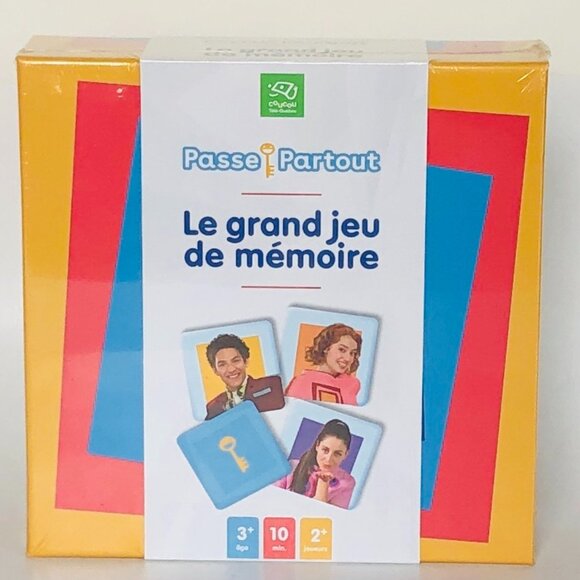 Brand New 🏭Passe-Partout Le Grand Jeu de Mémoire French Memory Game - Picture 9 of 13